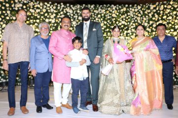 Celebs at Jayasudha Kapoor Elder Son Nihar Wedding Reception